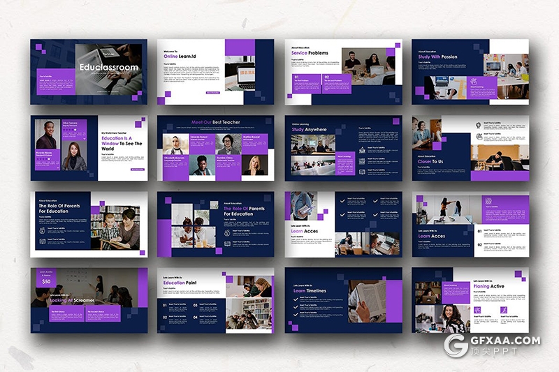 30页国外商务企业介绍商业合作多用途PPT模板 - 顶尖PPT