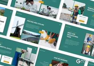 30页新能源企业介绍新能源科技研发展示PPT模板 - 顶尖PPT