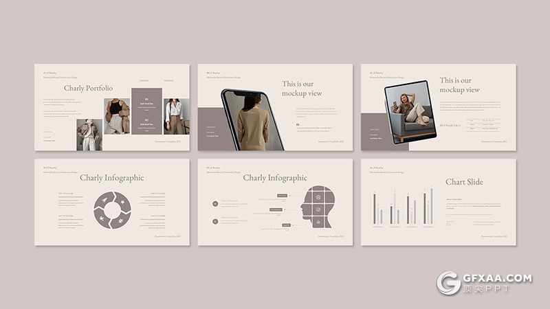 30页国外极简文艺小清新风格PPT模板 - 顶尖PPT