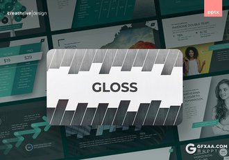 53页国外斜切图形创意版式企业介绍工作汇报总结欧美PPT模板 - 顶尖PPT