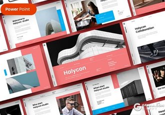 39页商业公司介绍团队展示通用国外PPT模板 - 顶尖PPT