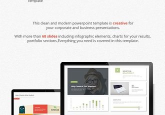 68页彩色简约精致商务企业工作汇报通用PPT模板 - 顶尖PPT