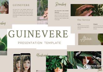 40页欧美文艺唯美风格小清新风格PPT模板 - 顶尖PPT