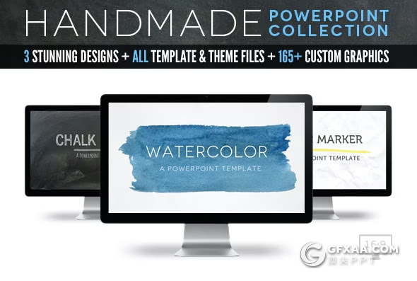 40页手绘手绘风格国外商务通用PPT模板4种主题配色 - 顶尖PPT