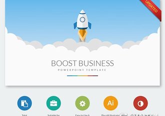 82页业务发展企业介绍团队合作工作计划总结PPT模板5种配色 - 顶尖PPT