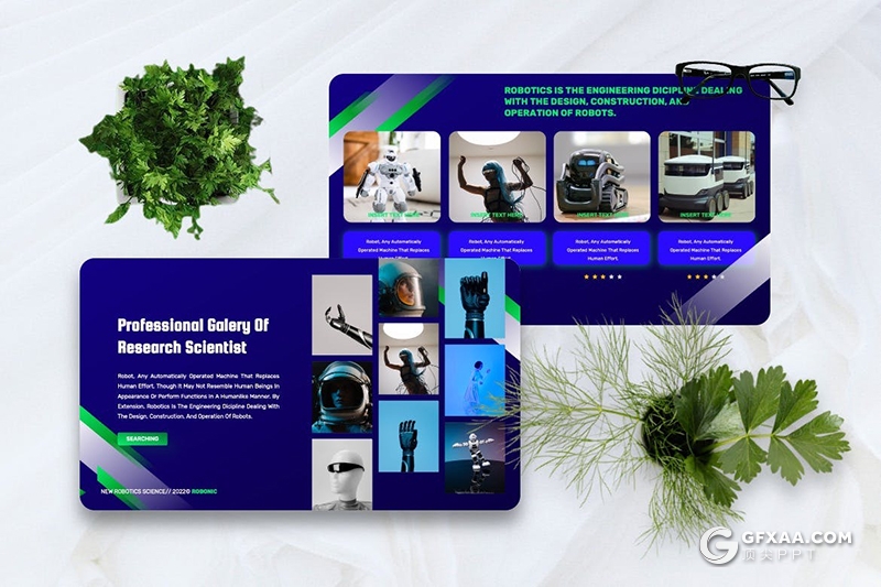 45页高端国外科技风格产品展示技术分析PPT模板 - 顶尖PPT