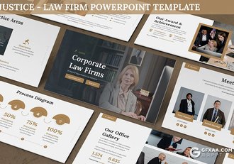 30页律师事务所介绍展示金融教育行业通用PPT模板 - 顶尖PPT