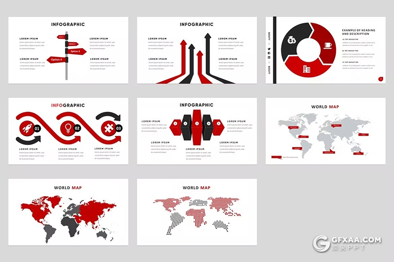50页企业介绍项目会议年终工作计划总结汇报国外PPT模板 - 顶尖PPT