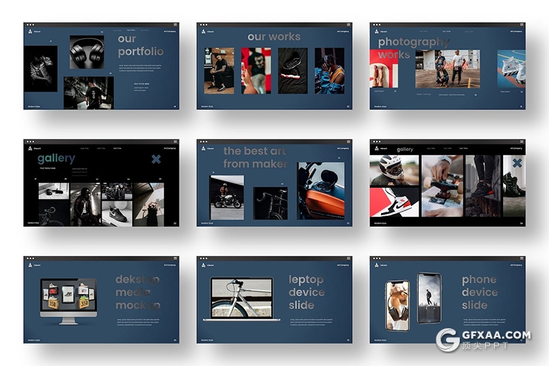 39页商业风格企业团队介绍项目合作通用PPT模板 - 顶尖PPT