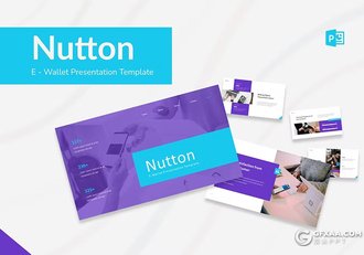 30页蓝色商业计划书年计划总结通用PPT模板 - 顶尖PPT