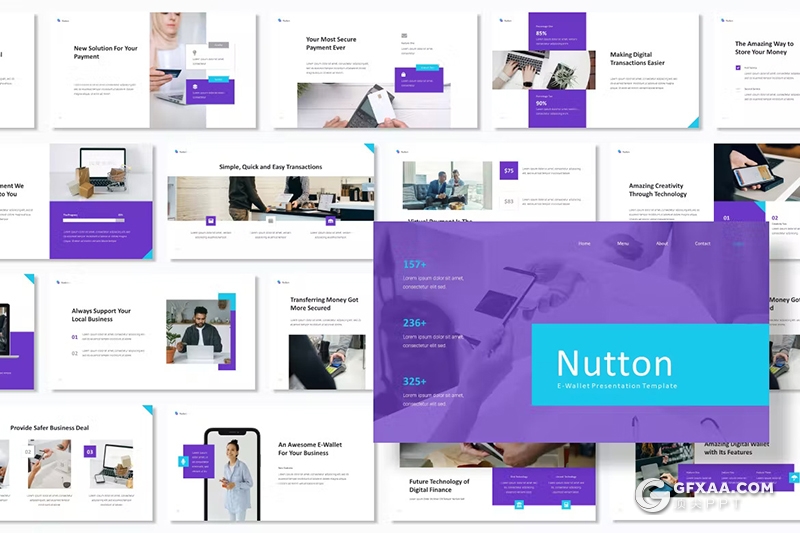 30页蓝色商业计划书年计划总结通用PPT模板 - 顶尖PPT