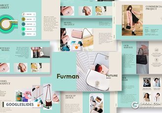 33页蓝色产品营销展示包包产品展示PPT模板 - 顶尖PPT