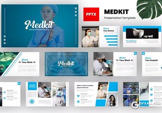 54页医疗行业研究数据分析PPT模板 - 顶尖PPT