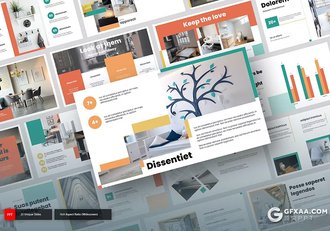 25页家居产品设计展示数据分析PPT模板 - 顶尖PPT