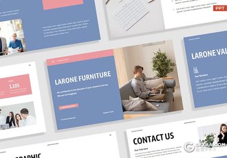 31页创意家居产品展示研发团队介绍国外PPT模板 - 顶尖PPT