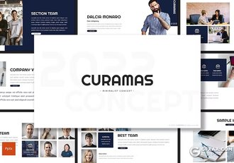 30页5款不同颜色公司业务汇报研讨商业计划书团队介绍国外PPT模板 - 顶尖PPT