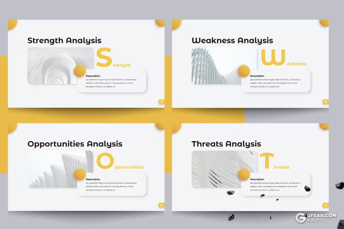 32页橙色简约大气商业计划书企业简介通用国外PPT模板 - 顶尖PPT