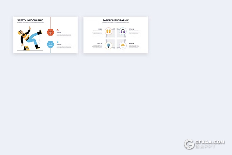 20页卡通商业安全信息图PPT模板 - 顶尖PPT