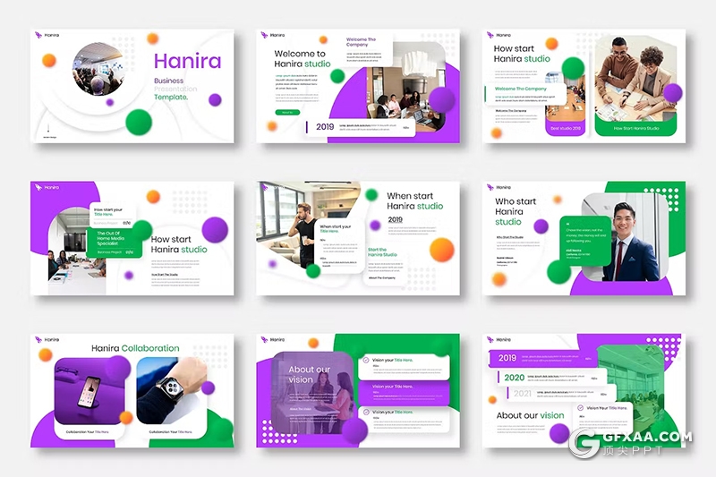 39页高端时尚团队产品介绍商业计划书国外PPT模板 - 顶尖PPT