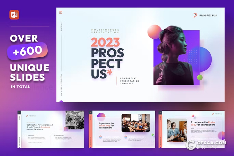 62页4款精美时尚渐变色商业计划书团队介绍年计划总结通用国外PPT模板 - 顶尖PPT