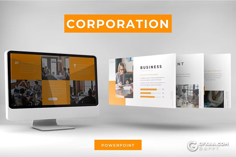 30页团队介绍商务计划国外研究汇报国外PPT模板5种配色 - 顶尖PPT