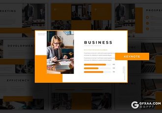 30页团队介绍商务计划国外研究汇报国外keynote模板5种配色 - 顶尖PPT