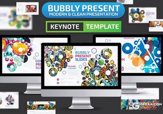 39页精美时尚漫画风格图片艺术展示keynote模板 - 顶尖PPT