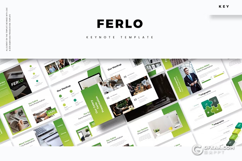 30页商业计划书商务团队介绍年计划总结汇报团队介绍通用keynote模板5种配色 - 顶尖PPT