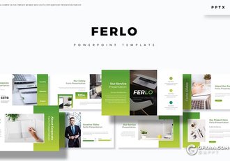 30页商业计划书商务团队介绍年计划总结汇报团队介绍通用PPT模板5种配色 - 顶尖PPT