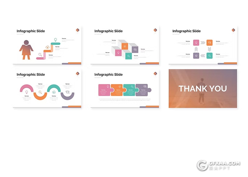 30页商业计划书团队介绍数据分析图片展示国外keynote模板5种配色 - 顶尖PPT