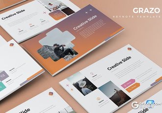 30页商业计划书团队介绍数据分析图片展示国外keynote模板5种配色 - 顶尖PPT