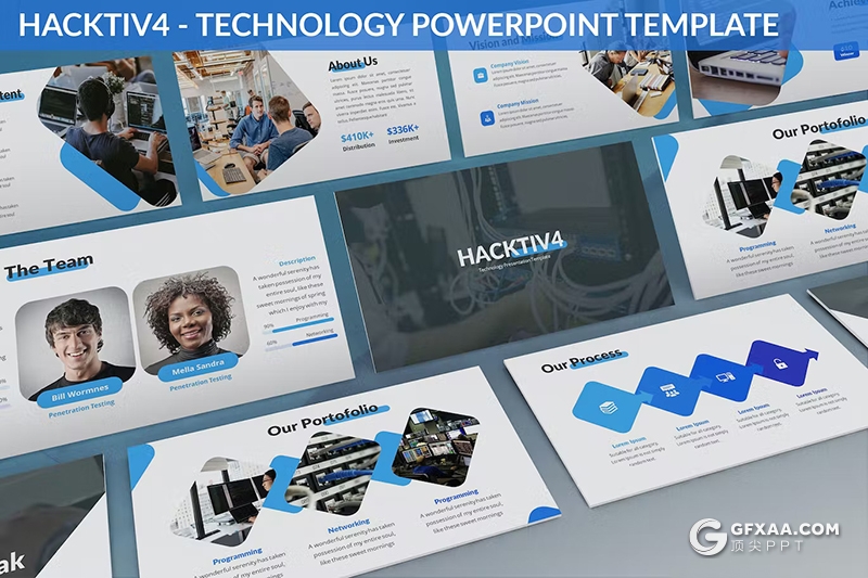 30页创意大气商业计划书企业介绍商务通用国外PPT模板3种配色两款尺寸 - 顶尖PPT