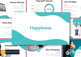 30页团队介绍商务计划书计划总结汇报商务通用国外GoogleSlides模板5种配色 - 顶尖PPT