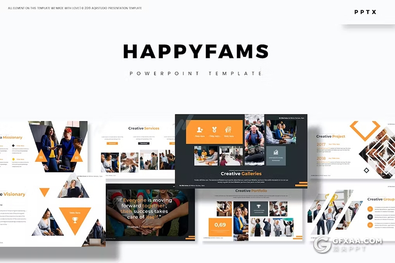 30页商业计划书团队介绍商务通用国外PPT模板5种配色 - 顶尖PPT