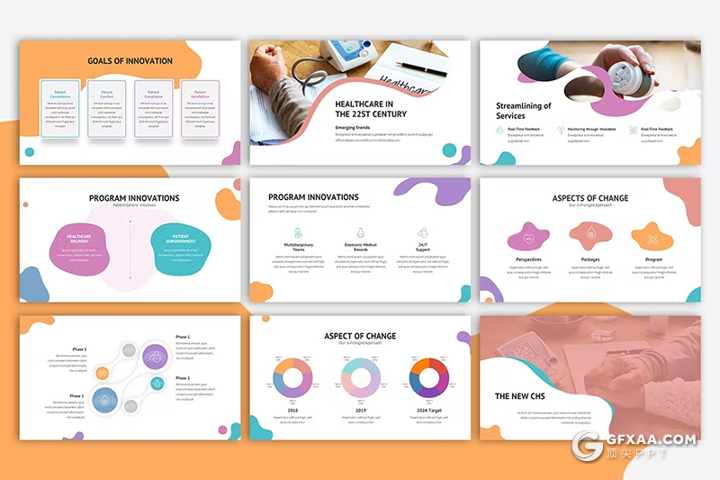 30页时尚精美医学医药研究研发国外keynote模板 - 顶尖PPT