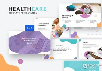 30页时尚精美医学医药研究研发国外keynote模板 - 顶尖PPT