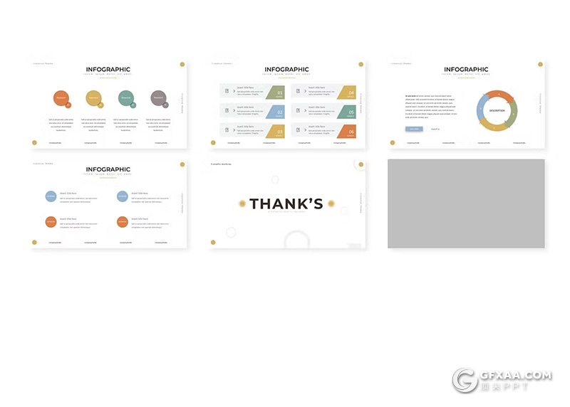 29页徒步旅行摄影展示项目介绍国外GoogleSlides模板5种配色 - 顶尖PPT