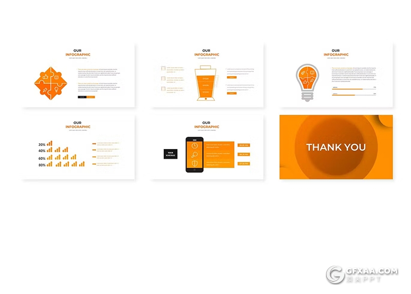 30页水果果汁制造研发介绍国外GoogleSlides模板5种配色 - 顶尖PPT