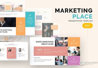 30页多色彩团队介绍商业计划书商务通用国外GoogleSlides模板 - 顶尖PPT