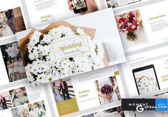 36页婚礼策划婚礼摄影美图展示国外keynote模板 - 顶尖PPT