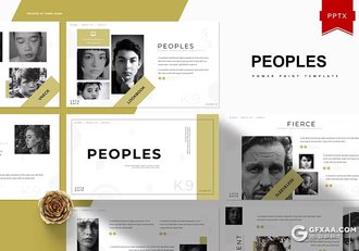 30页简约大气团队介绍数据分析国外PPT模板5种配色 - 顶尖PPT