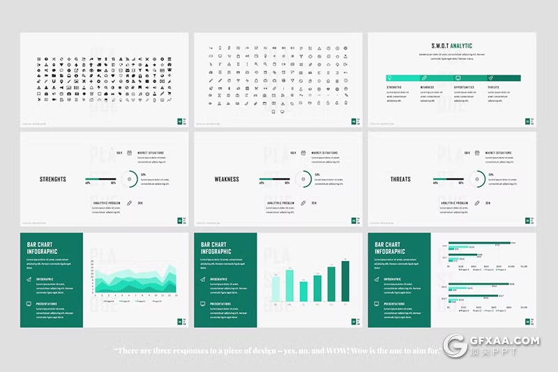 50页时尚精美团队介绍商务合作商业计划书商务通用国外PPT模板 - 顶尖PPT