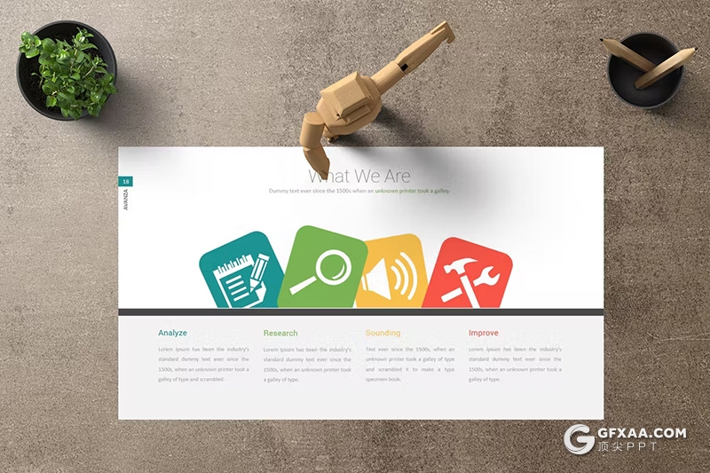 30页团队介绍商业计划书商务通用国外keynote模板 - 顶尖PPT