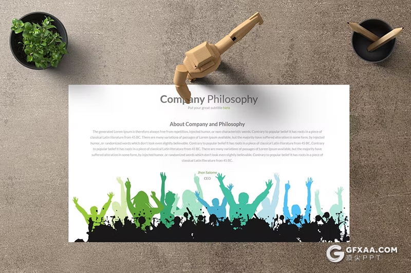 30页团队介绍商业计划书商务通用国外keynote模板 - 顶尖PPT