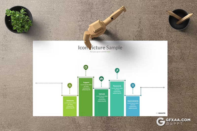 30页团队介绍商业计划书商务通用国外keynote模板 - 顶尖PPT