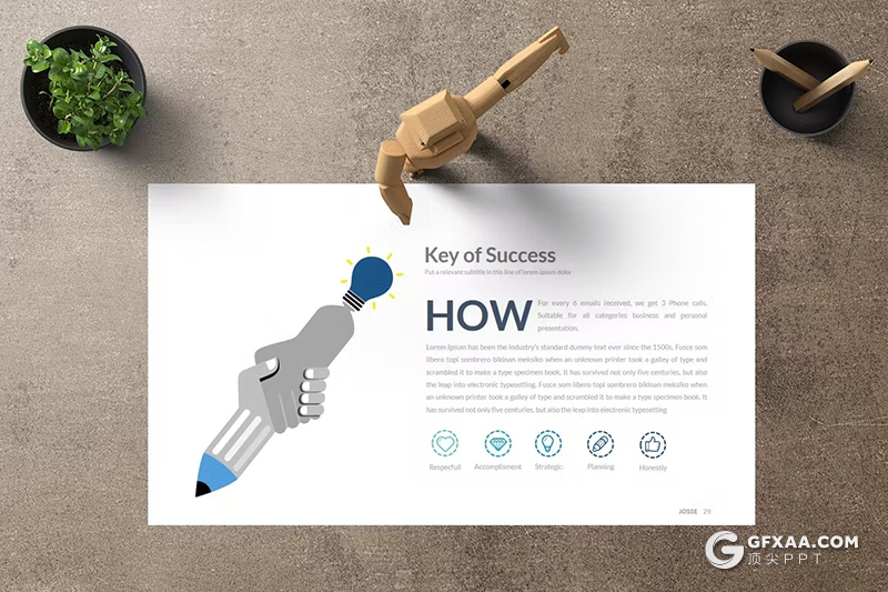 30页团队介绍商业计划书商务通用国外keynote模板 - 顶尖PPT