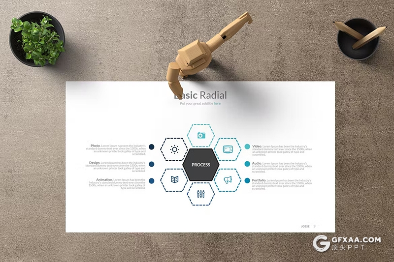 30页团队介绍商业计划书商务通用国外keynote模板 - 顶尖PPT