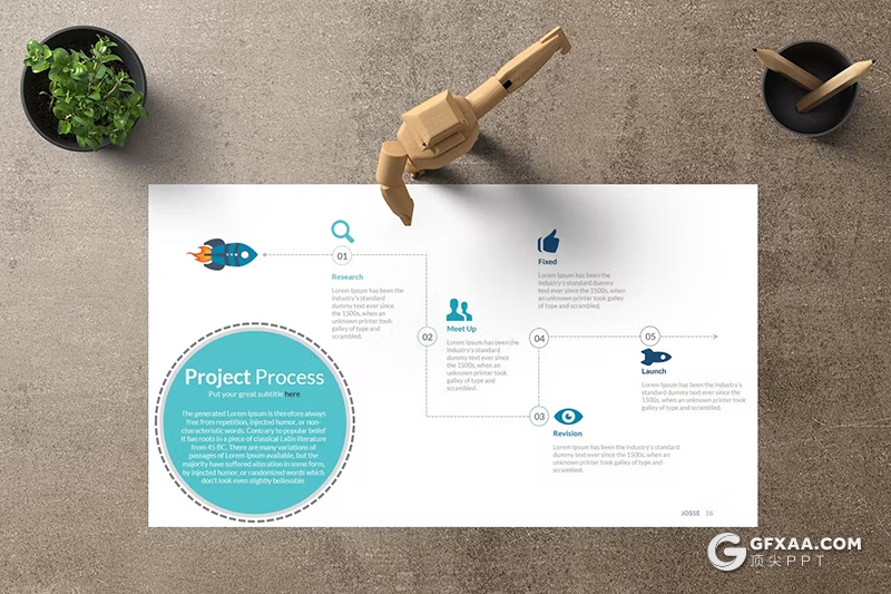 30页团队介绍商业计划书商务通用国外keynote模板 - 顶尖PPT