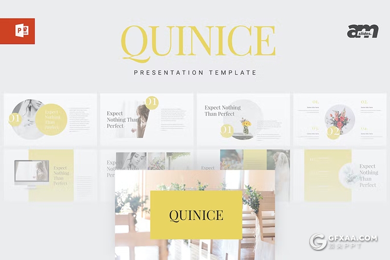 30页婚纱图片展示婚礼策划婚纱摄影展示国外PPT模板 - 顶尖PPT