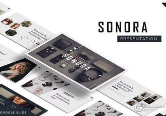 30页团队介绍商业计划书商务通用国外GoogleSlides模板5种配色 - 顶尖PPT